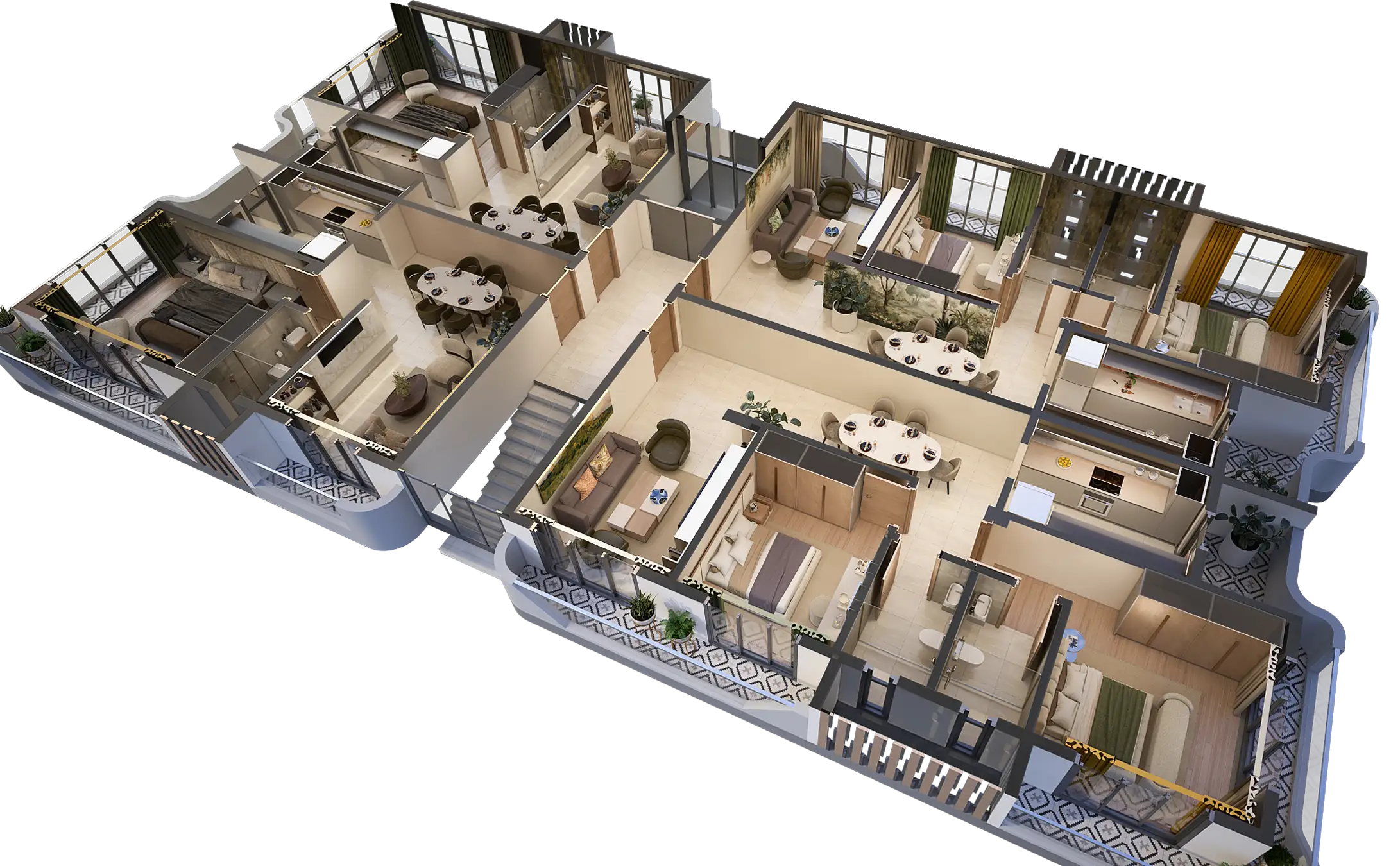 Kwetu Residence floor plan — Ground Floor