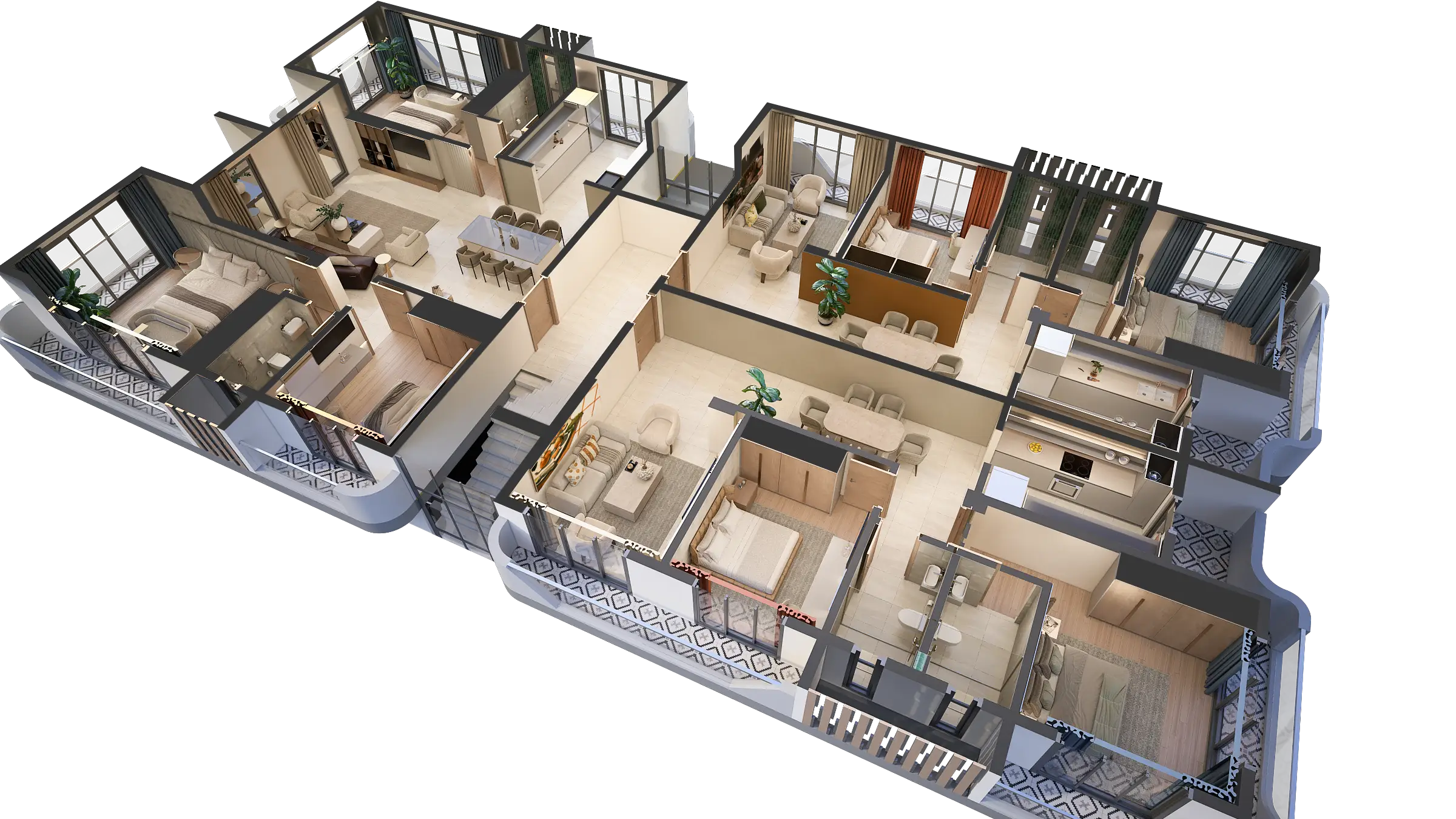 Kwetu Residence floor plan — First Floor